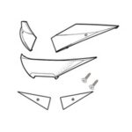 SHAD BRAKE LIGHT REFLECTOR SH39