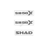 SHAD SET STICKERS SH58X
