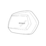 SHAD S.PART SC LID RIGHT ALU SH35