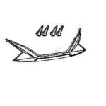 SHAD SH47 RED REFLECTOR