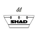 SHAD SH44 WHITE REFLECTOR