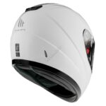 ZAŠTITNA KACIGA MT THUNDER KID SOLID GLOSS WHITE - Slika 3
