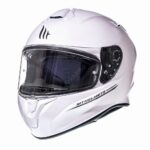 ZAŠTITNA KACIGA MT FF106 TARGO SOLID A0 GLOSS PEARL WHITE