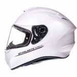 ZAŠTITNA KACIGA MT FF106 TARGO SOLID A0 GLOSS PEARL WHITE - Slika 2