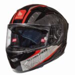 ZAŠTITNA KACIGA MT KRE SNAKE CARBON 2.0 A5 SJAJNO CRVENA