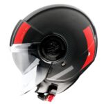 ZAŠTITNA KACIGA MT VIALE SV C5 PHANTOM MATT CRVENA - Slika 2