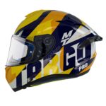 MT ZAŠTITNA KACIGA TARGO PRO BIGER C7 SJAJNO PLAVA - Slika 4