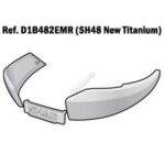 SHAD SH8 BOČNA TRAKA TITANIUM