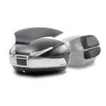 SHAD TOP CASE SH48 TITANIUM+CARBON COVER+BECKREST