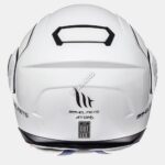 ZAŠTITNA KACIGA MT ATOM SV SOLID GLOSS PEARL WHITE - Slika 4