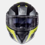 ZAŠTITNA KACIGA MT ATOM SV TARMAC MATT BLACK/GLOSS FLUOR YELLOW - Slika 2