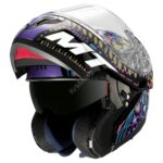 ZAŠTITNA KACIGA MT ATOM SV AXA A1 SJAJNO CRNA