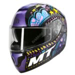 ZAŠTITNA KACIGA MT ATOM SV AXA A1 SJAJNO CRNA - Slika 3