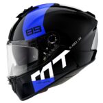 ZAŠTITNA KACIGA MT BLADE2 SV 89 B7 GLOSS PEARL BLUE - Slika 2
