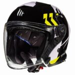 ZAŠTITNA KACIGA MT THUNDER 3 SV JET VENUS A3 GLOSS PEARL FLOUR YELLOW