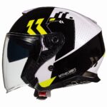 ZAŠTITNA KACIGA MT THUNDER 3 SV JET VENUS A3 GLOSS PEARL FLOUR YELLOW - Slika 4