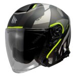 ZAŠTITNA KACIGA MT OF504SV THUNDER 3 SV JET BOW A3 MATT FLOUR YELLOW