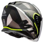 ZAŠTITNA KACIGA MT OF504SV THUNDER 3 SV JET BOW A3 MATT FLOUR YELLOW - Slika 3