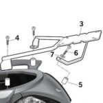 SHAD KIT TOP YAMAHA X-CITY 125 '09