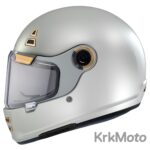 MT ZAŠTITNA KACIGA JARAMA SOLID A0 SJAJNA PERLA BIJELA - Slika 2