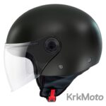 MT ZAŠTITNA KACIGA STREET S SOLID A1 MATT BLACK - Slika 2