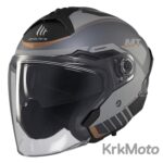 MT ZAŠTITNA KACIGA COSMO SV CRUISER C2 GRAPHIC SIVA MATT